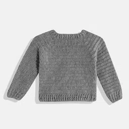 CHUTPUT Kids Conversational Crochet Woollen Pullover image 2