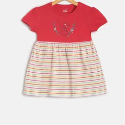 MINI KLUB Girls Pack of 2 Printed Fit and Flare Dress image 5