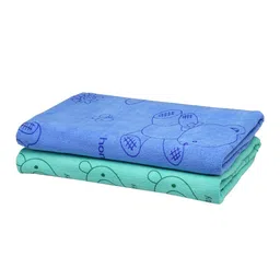 Cortina Unisex Set of 2 Printed 300 GSM Bath Towels image 2