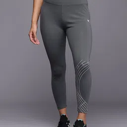 HRX by Hrithik Roshan Women Togetherfaster Antimicrobial & Rapid Dry Running Tights image 4