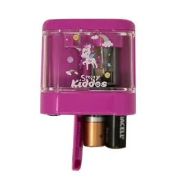 Smily Kiddos Kids Purple & White Mini Electric Sharpener image 5