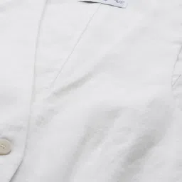 MANGO Pure Linen Single-Breasted Waistcoat image 3