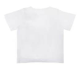 Marvel by Wear Your Mind Boys White Printed Round Neck T-shirt image 3
