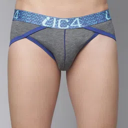 IC4 Men Pack Of 2 Solid Knitted Basic Tanga Briefs 0CR-CRB249P2 image 4