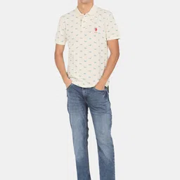 u.s. polo assn. denim co. U S Polo Assn Denim Co Men Blue Slim Fit Light Fade Stretchable Jeans image 5