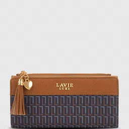 LAVIE LUXE Mono Safain Bifold Zip Monogram Printed Wallet image 4
