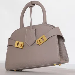 HAUTE SAUCE Leather Structured Shoulder Bag with Bow Detail image 5