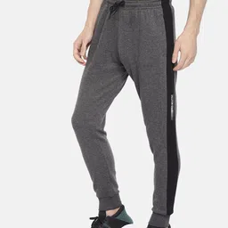 Proline Active Men Charcoal Grey Solid Slim Fit Jogger image 4