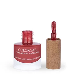 Colorbar Long-Wear Glossy Vegan Nail Lacquer with Calcium & Biotin 8ml - Rumours image 2