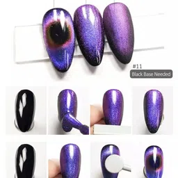 VENALISA 9D Cat Eye Galaxy Magnetic UV / LED Soak Off Nail Gel Polish 7.5ml- Shade J06 image 5