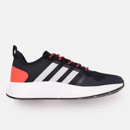 ADIDAS Men Woven Design Round-Toe Laufen Speed Running Shoes with Striped Detail image 5