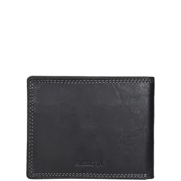 Sassora Men Animal Printed Embellished Leather Two Fold Wallet image 5