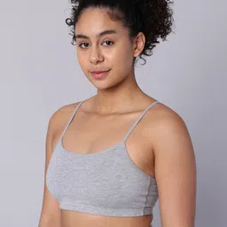 Sillysally Women Pack of 2 Non Padded Double Layer Workout Bras With All Day Comfort image 2