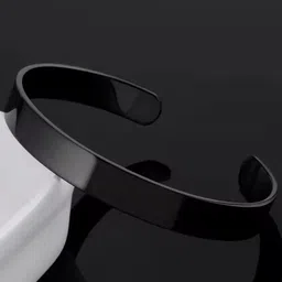 MEENAZ Men Anti Tarnish Silver-Plated Bangle-Style Bracelet image 2