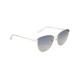 OPIUM Women Grey Lens & Silver-Toned Cateye Sunglasses with Polarised and UV Protected Lens-image-67