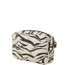 Accessorize Textured PU Structured Sling Bag with Tasselled image 5