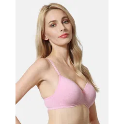 Van Heusen Pink Antibacterial Non-Wired Lightly Padded Everyday Bra ILIBR1CSSWW3111002 image 2