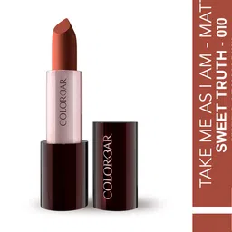 Colorbar Take Me As I Am Vegan Matte Refillable Lipstick with Vitamin E - Sweet Truth 010 image 2