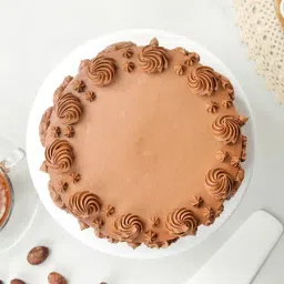 Luscious Double Chocolate Cake (600 gm) image 4