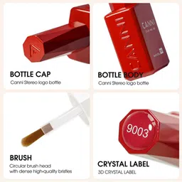 CANNI UV LED Soak Off Hema Free Nail Gel Polish 9ml - 9045 image 5