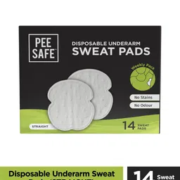 PEESAFE Disposable Underarm Sweat Pads for Men & Women to Prevent Stains & Absorb Sweat-image-0