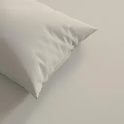 Trance Home Linen Cream-Coloured Bamboo Cotton 300TC Fitted Single Bedsheet Set-1.98mx92cm image 2