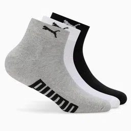 puma Half Terry Ankle-Length Socks Pack of 3 image 1