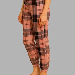 Kryptic Women Printed Relaxed-Fit Pure Cotton Lounge Pant image 5