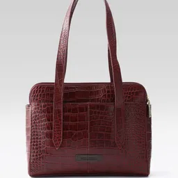 Hidesign ESMEE 01 Animal Textured Leather Structured Shoulder Bag image 4