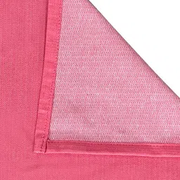 SWAYAM White & Pink 144 TC Fine Cotton Queen Bedsheet with 2 Pillow Covers image 4