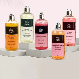 The Bath Store British Rose Set Of 2 Body Wash For Deep Cleansing - 300ml Each image 3