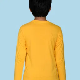 NUSYL Boys Graphic Printed Cotton T-shirt image 3