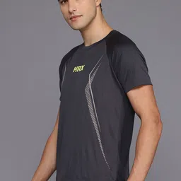 HRX by Hrithik Roshan Printed Rapid-Dry Training T-shirt image 5