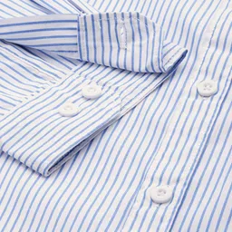 HERE&NOW Men Slim Fit Striped Casual Shirt image 5
