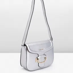 Allen Solly Women Solid Satchel image 3