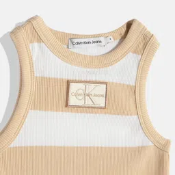 Calvin Klein Striped Pure Cotton Tank Top image 3