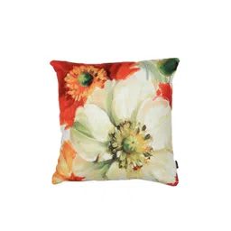 Soumya Multicoloured Set of 5 Floral Square Cushion Covers image 3