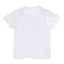 Marvel by Wear Your Mind Boys White Printed Round Neck T-shirt image 3