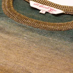 all about you Women Colourblocked Ribbed Top With Skirt image 2