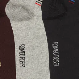 ROMEO ROSSI Men Set of 3 Ankle-length Socks image 2