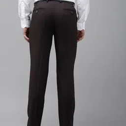 Van Heusen Men Urban Slim Slim Fit Formal Trousers image 3