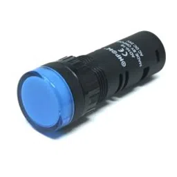 ONPOW-AD16-16E/B/24V(AC/DC)-16mm AC/DC 24V Blue LED Pilot Lamp Indicator IP40-picture-54