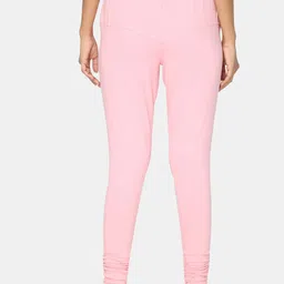 TSG Bliss Women Pack of 2 Solid Churidar Leggings image 3