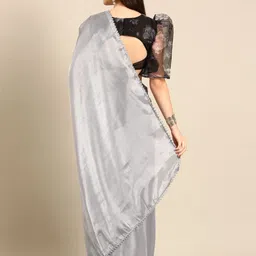 BAPS Gotta Patti Organza Designer Saree image 3