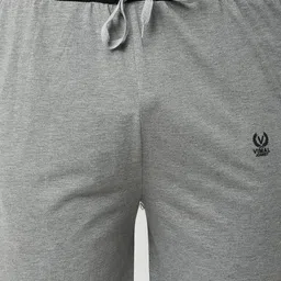 mack jonney VIMAL JONNEY Men Grey Solid Night suit image 5