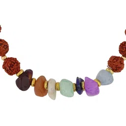 Voylla Sacred Rudraksha Beaded Bracelet Rakhi image 4