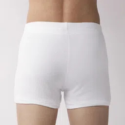 Marks & Spencer Men Pack Of 5 White Solid Trunks T148175V image 3