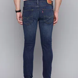Levis Men Skinny Tapered Fit Heavy Fade Stretchable Jeans image 3