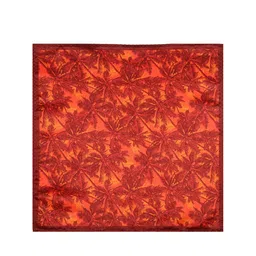 Tossido Men Orange & Brown Printed Pocket Square image 4
