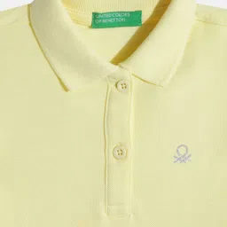 United Colors of Benetton Girls Polo Collar T-shirt image 4